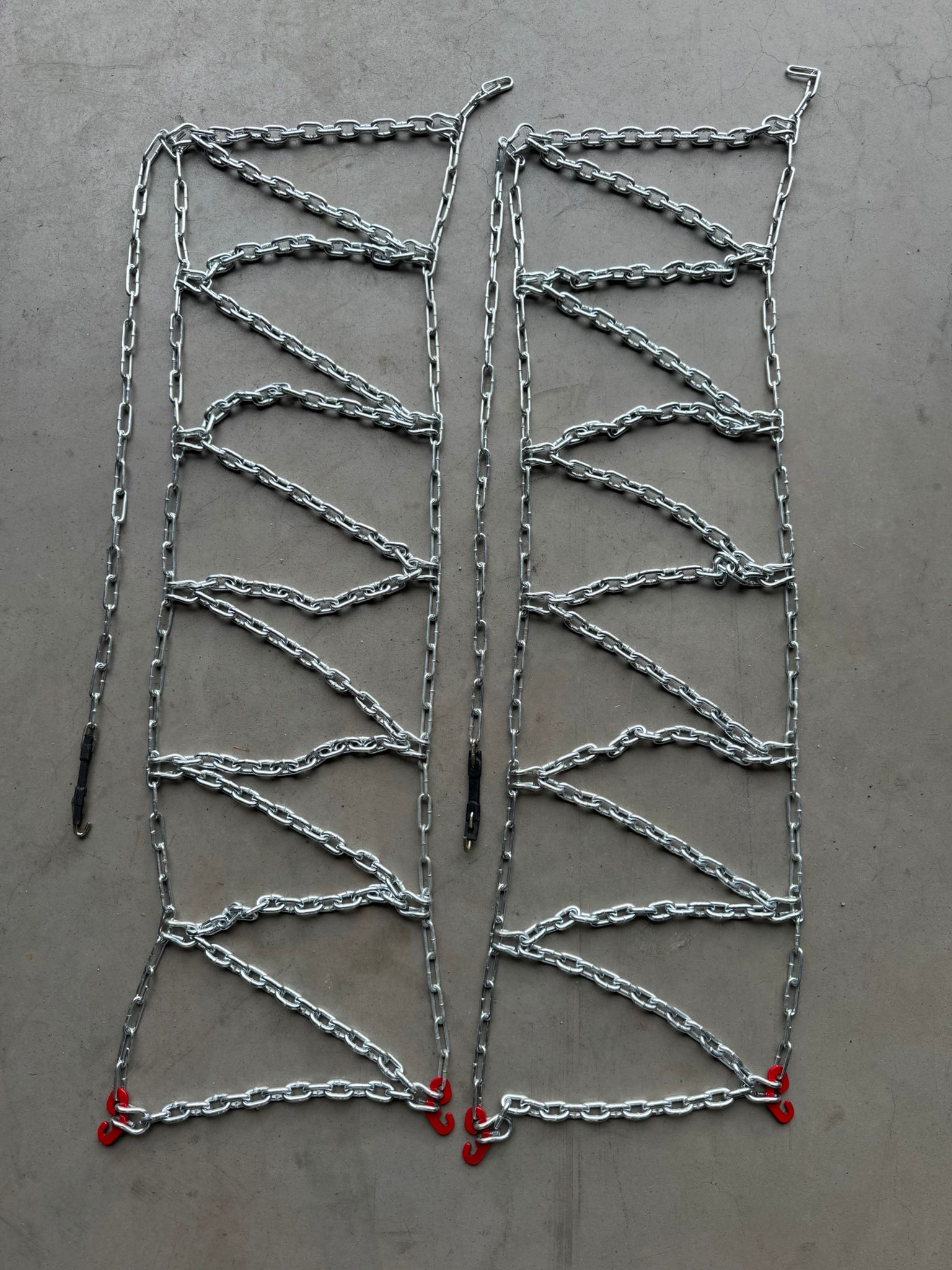B-Ware Satz Schrägspurschneeketten 18x6.50-8